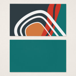 Abstract boho rainbow colorful artwork