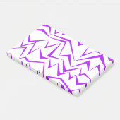 Abstract, bold, vibrant geometric zigzag pattern ポストイット (アングル)