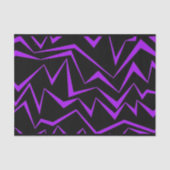 Abstract, bold, vibrant geometric zigzag pattern 薄葉紙 (正面)
