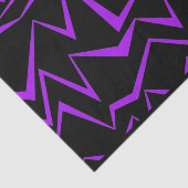 Abstract, bold, vibrant geometric zigzag pattern 薄葉紙 (詳細)