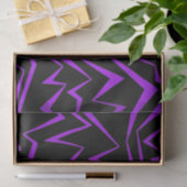 Abstract, bold, vibrant geometric zigzag pattern 薄葉紙 (ギフト)