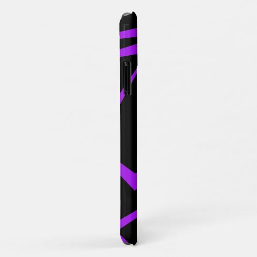 Abstract, bold, vibrant geometric zigzag pattern Case-Mate iPhoneケース (裏面/右)
