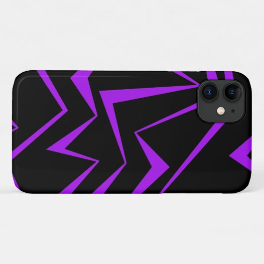 Abstract, bold, vibrant geometric zigzag pattern Case-Mate iPhoneケース (裏面(横))