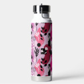 Abstract Botanics ウォーターボトル (左面)