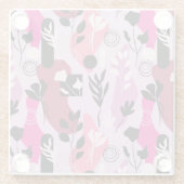 Abstract Botanics ガラスコースター (裏面)