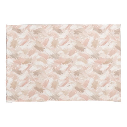 Abstract Brush Stroke Pattern 枕カバー (正面右)