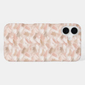 Abstract Brush Stroke Pattern iPhoneケース (裏面横)