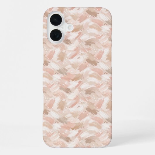 Abstract Brush Stroke Pattern iPhoneケース (裏面)