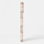 Abstract Brush Stroke Pattern iPhoneケース (右側面)