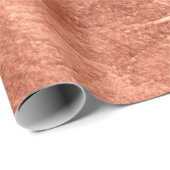 Abstract brushed copper surface metallic texture.  ラッピングペーパー (ロールコーナー)