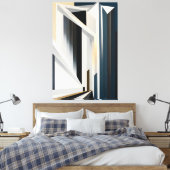 Abstract Building キャンバスプリント (インサイチュ (寝室))