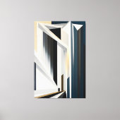 Abstract Building キャンバスプリント (正面)