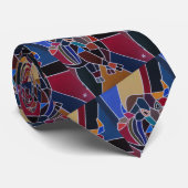 Abstract Bull Painting by Alfred Fox ネクタイ (ロール)