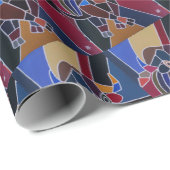 Abstract Bull Painting by Alfred Fox ラッピングペーパー (ロールコーナー)