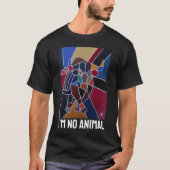 Abstract Bull Painting by Alfred Fox Tシャツ (正面)