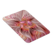 Abstract Butterfly Colorful Fantasy Fractal Art マグネット (右側)