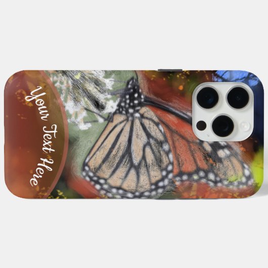 Abstract Butterfly PV02 Case-Mate iPhoneケース (裏面 (横))
