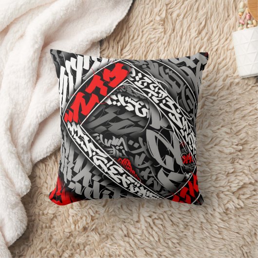 abstract calligraffiti クッション (ブランケット)