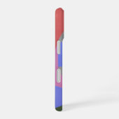 Abstract Calm Gray Circle Phone Case iPhone 16ケース (右側面)