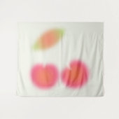 Abstract Cherry Wall Tapestry タペストリー (正面(横))