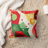 Abstract Christmas Pattern クッション (ブランケット)