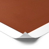 Abstract Circle Art Print Earth Tones and ポスター (角)