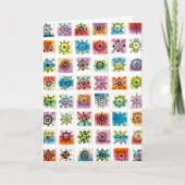 Abstract Circle Shapes Designs Illustration Card カード (正面)