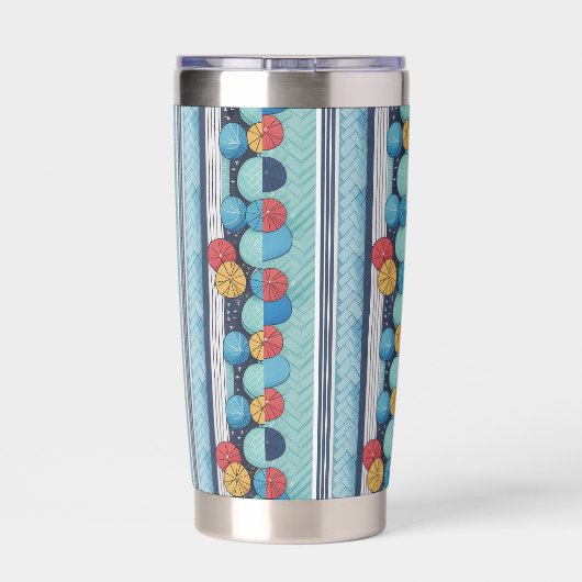 Abstract Circles 保温保冷タンブラー (背面)