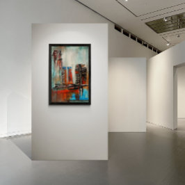 Abstract Cityscape  メタルプリント