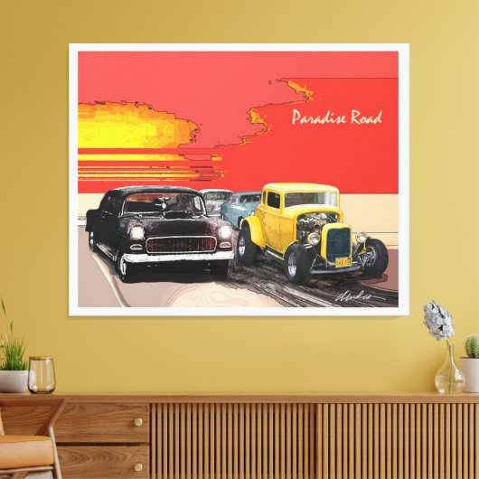 Abstract Classic Art Shape キャンバスプリント (インサイチュ (リビング))