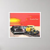 Abstract Classic Art Shape キャンバスプリント (正面)