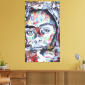 Abstract Classic Art Shape キャンバスプリント (インサイチュ (リビング))