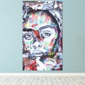 Abstract Classic Art Shape キャンバスプリント (インサイチュ (ウッドフロア))