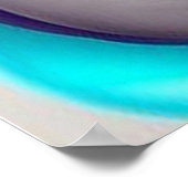 Abstract Classic Art Shape ポスター (角)