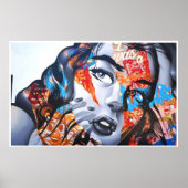 Abstract Classic Art Shape ポスター (正面)