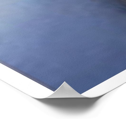 Abstract Classic Art Shape ポスター (角)