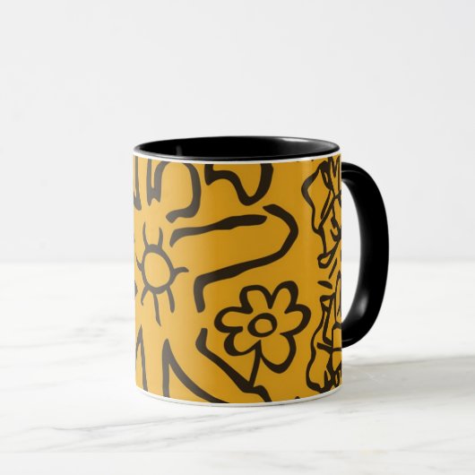 abstract coffee mug マグカップ (正面右)