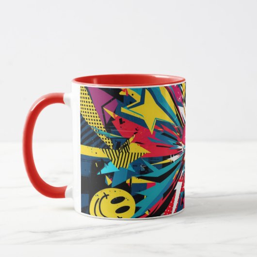 abstract coffee mug マグカップ (左)