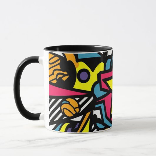 abstract coffee mug マグカップ (左)