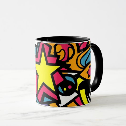 abstract coffee mug マグカップ (正面右)