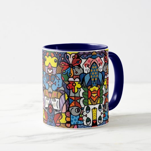 abstract coffee mug マグカップ (正面右)