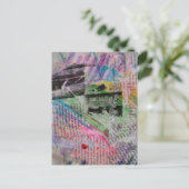 abstract collage  ポストカード (スタンド正面)