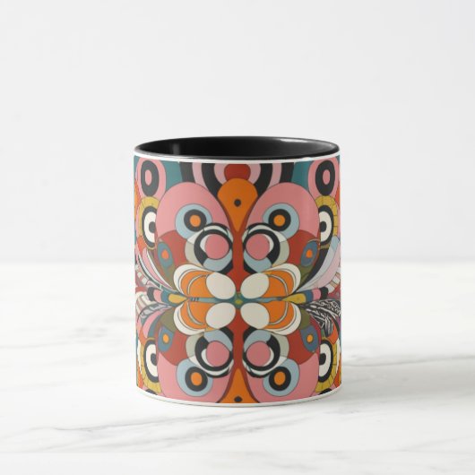 abstract color coffee mug マグカップ (中央)