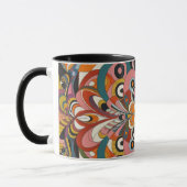 abstract color coffee mug マグカップ (左)