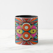 abstract color coffee mug マグカップ (中央)
