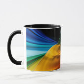 abstract color coffee mug マグカップ (左)