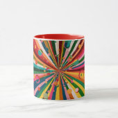 abstract color coffee mug マグカップ (中央)