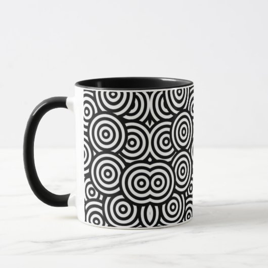 abstract color coffee mug マグカップ (左)