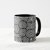abstract color coffee mug マグカップ (正面右)