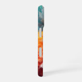 Abstract Color Explosion Modern iPhone 16ケース (右側面)